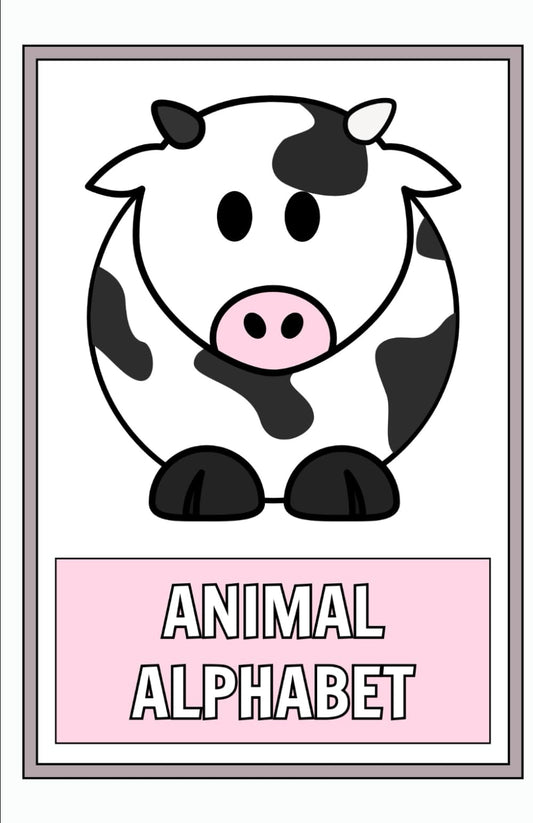 Animal Alphabet Coloring Book for Kids