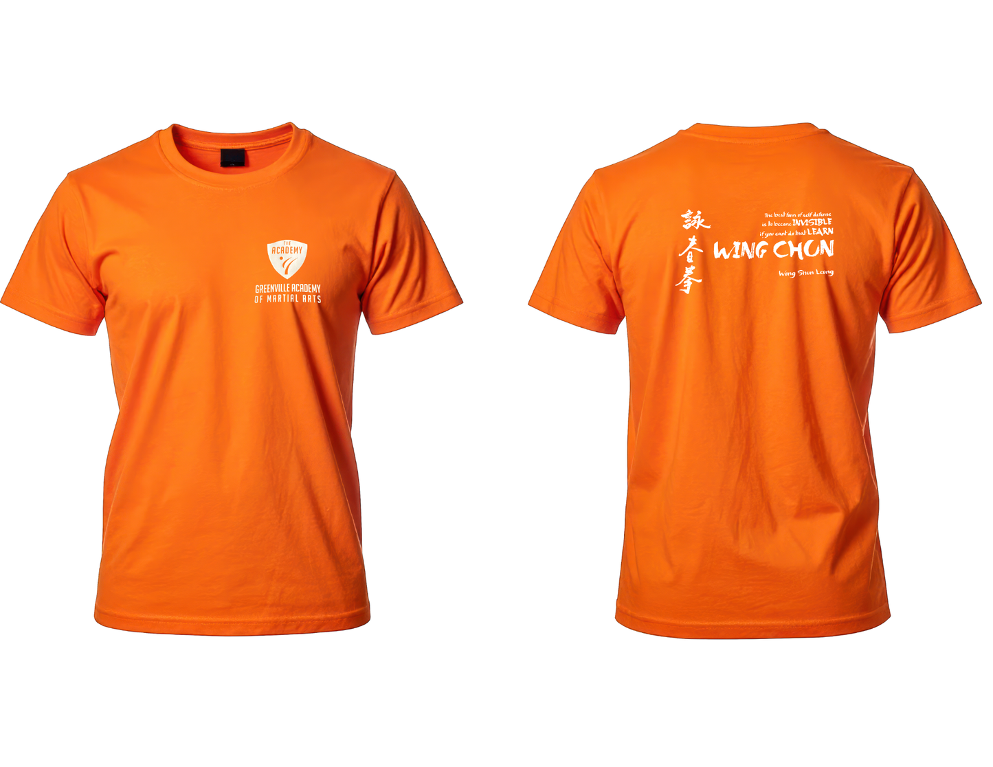 Greenville Academy of Martial Arts Wing Chun T-Shirt – Multiple Colors Available