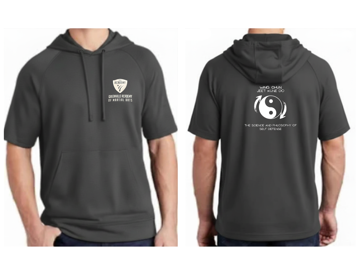 Greenville Academy JKD & Wing Chun Short-Sleeve Hoodie