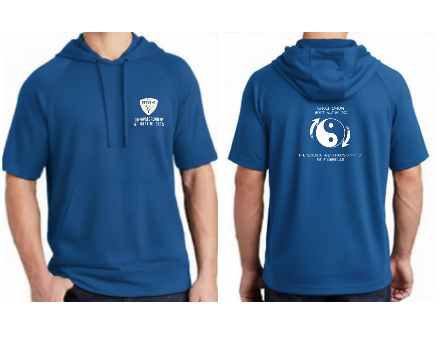 Greenville Academy JKD & Wing Chun Short-Sleeve Hoodie