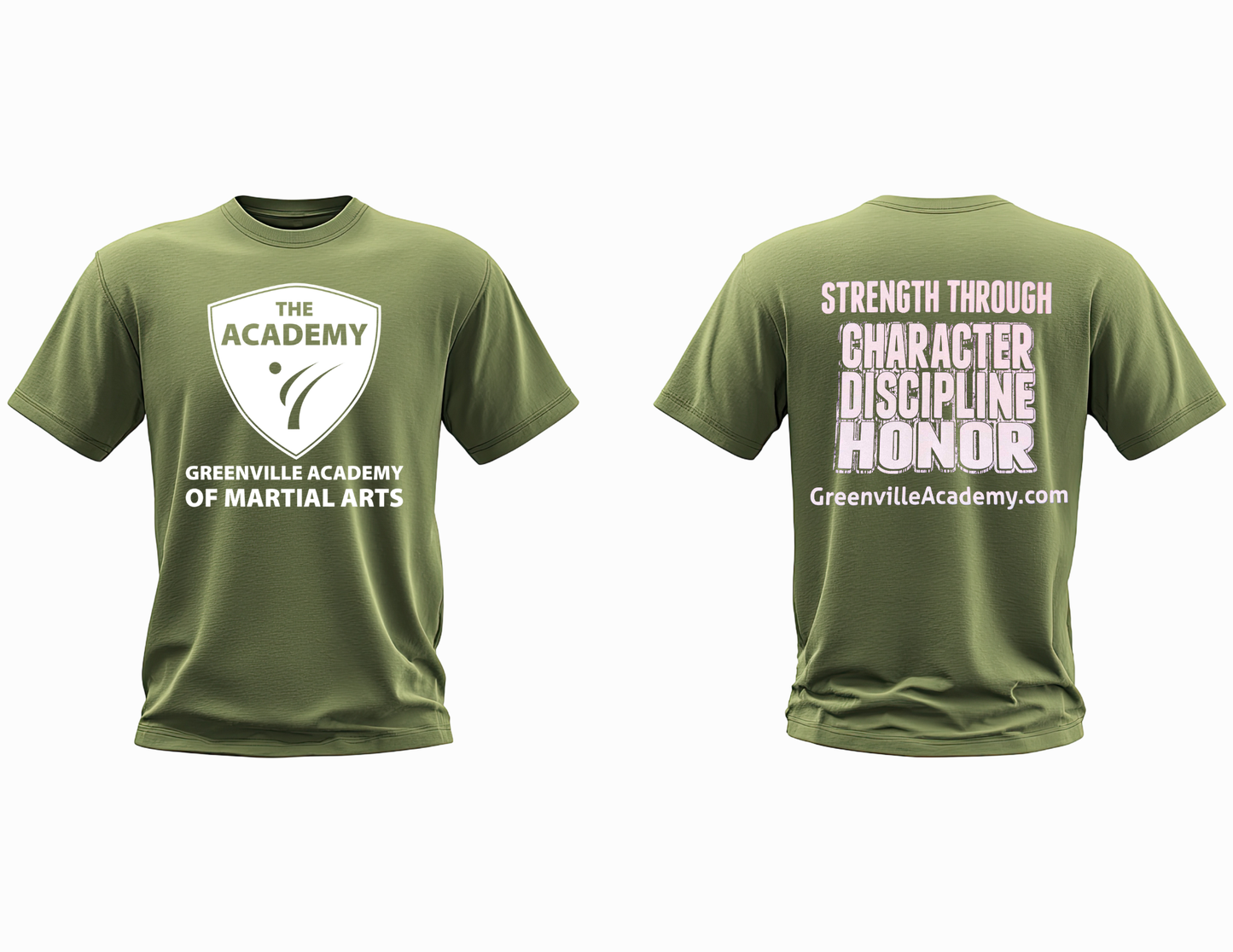 Character Discipline Honor Martial Arts T-Shirt
