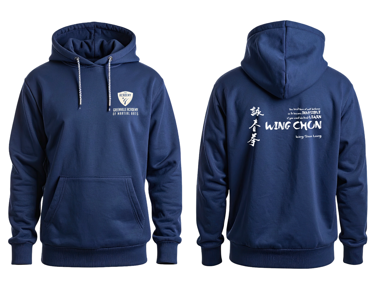 Wing Chun Martial Arts Pullover Hoodie