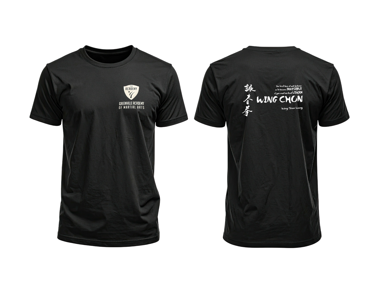 Greenville Academy of Martial Arts Wing Chun T-Shirt – Multiple Colors Available