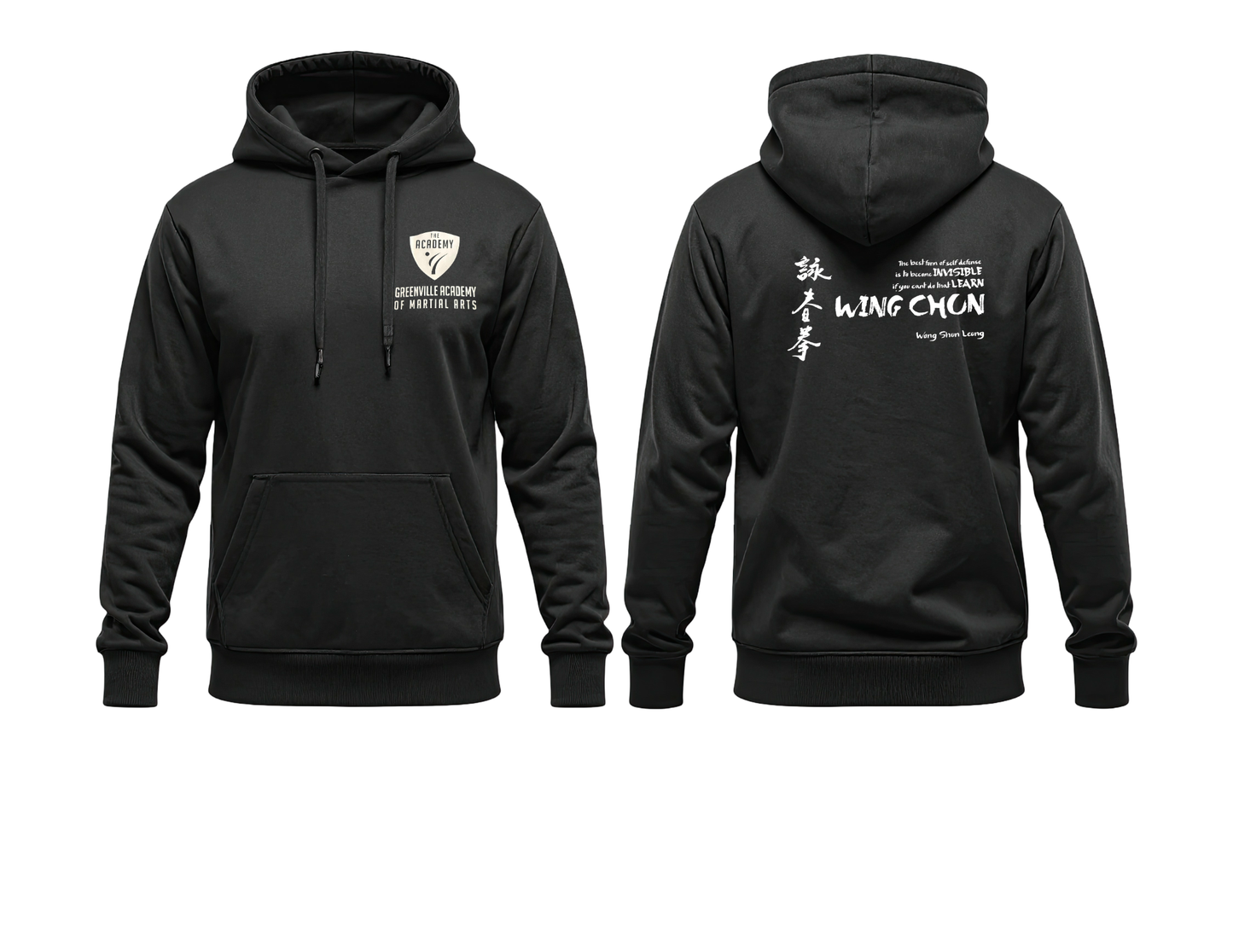 Wing Chun Martial Arts Pullover Hoodie