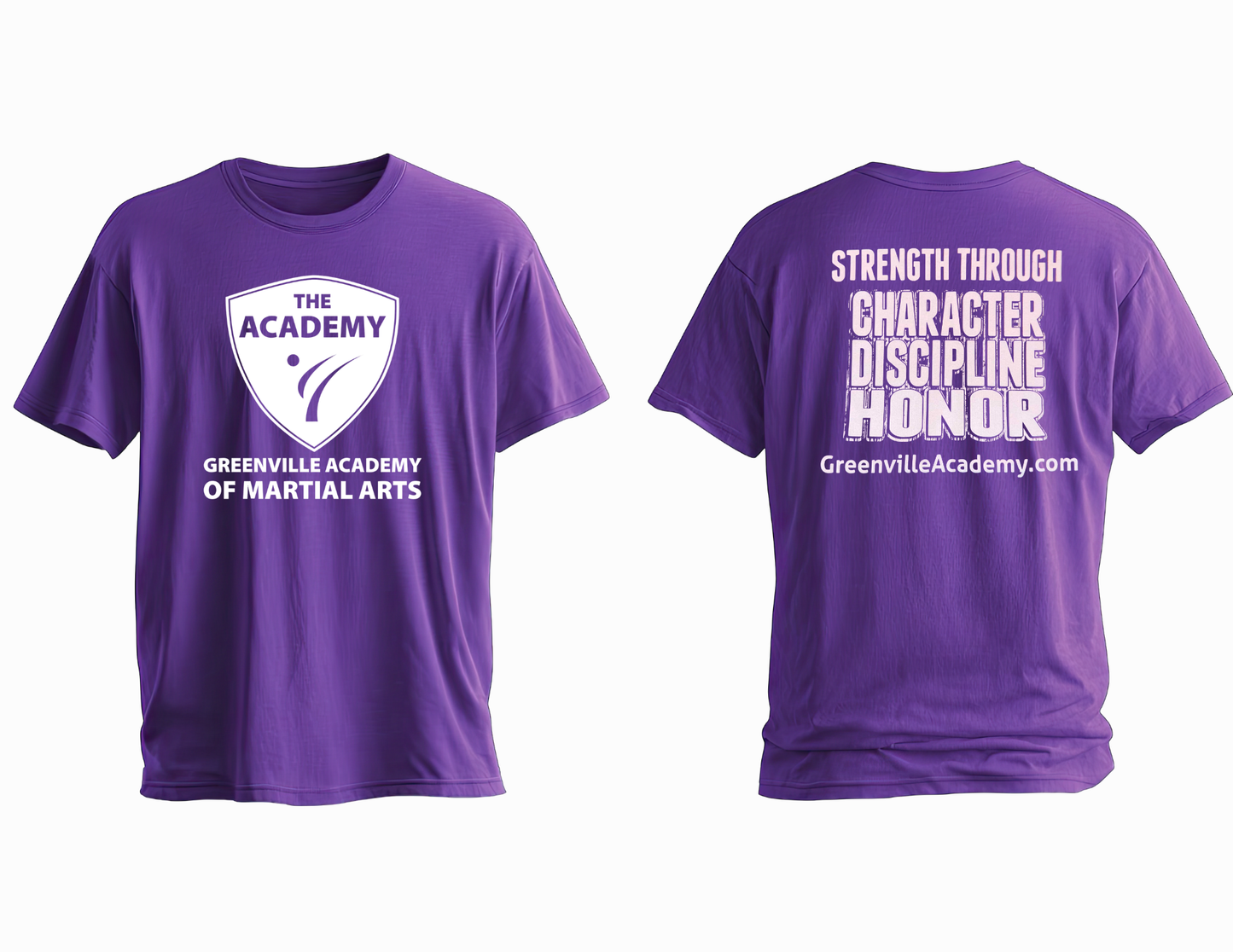 Character Discipline Honor Martial Arts T-Shirt