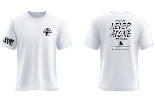 Never Alone Veteran Support T-Shirt