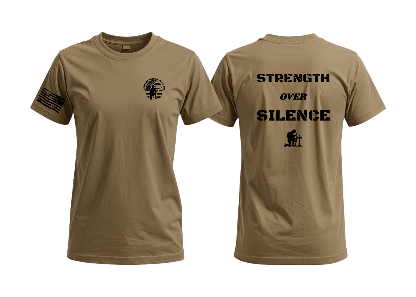Strength Over Silence Veteran T-Shirt