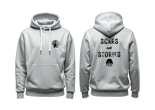 Scars Tell Stories Veteran Pullover Hoodie