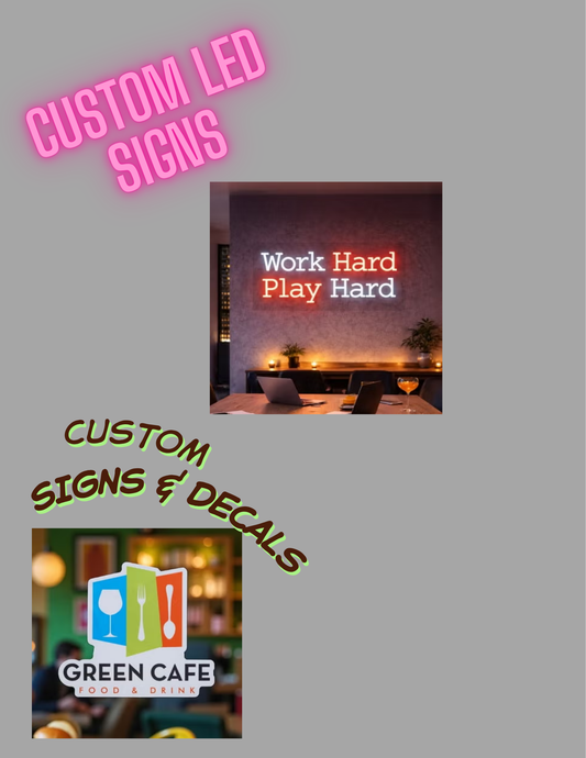 Custom Signs & Decals – Personalized Business, Sports, School, Event & Vehicle Designs