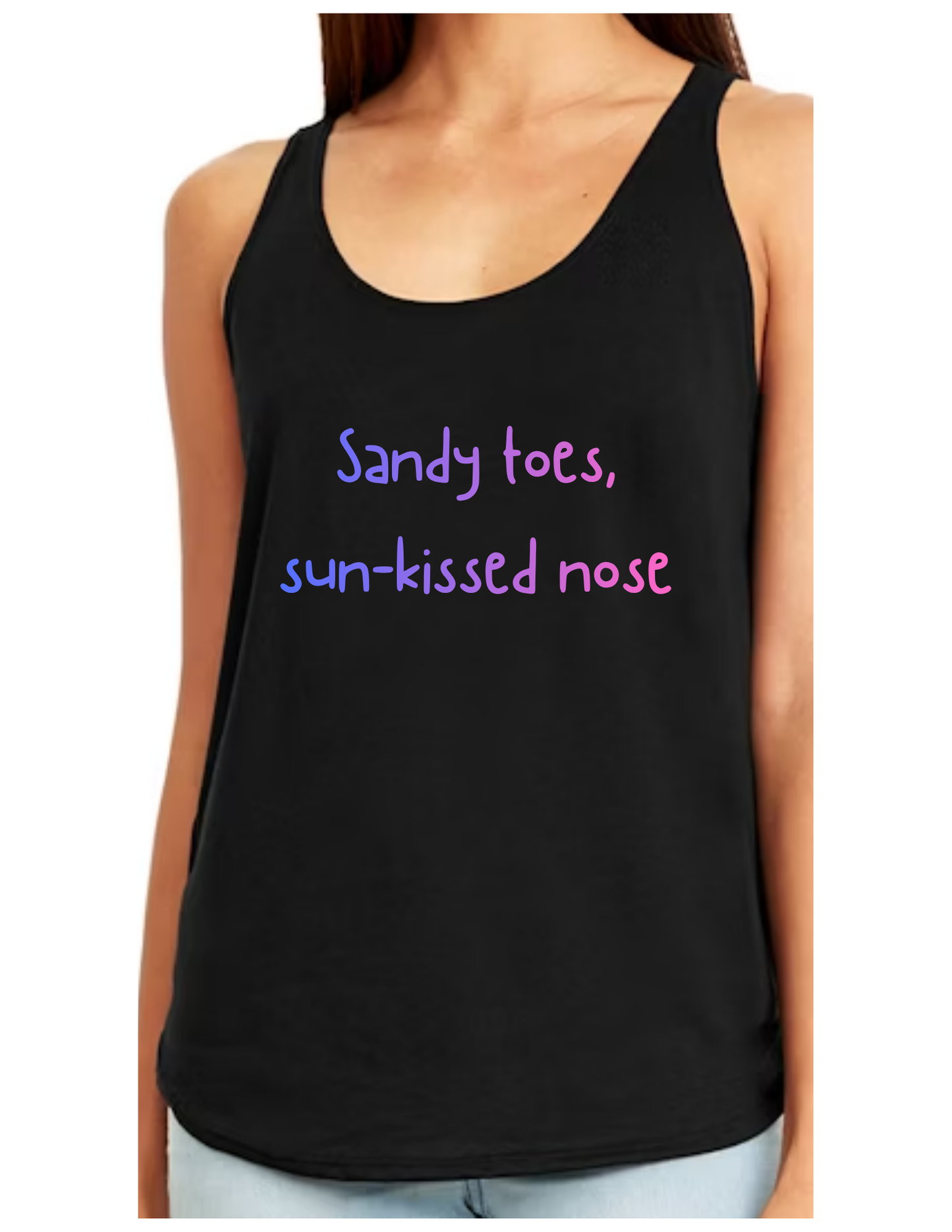 SANDY TOES, SUNKISSED NOSE