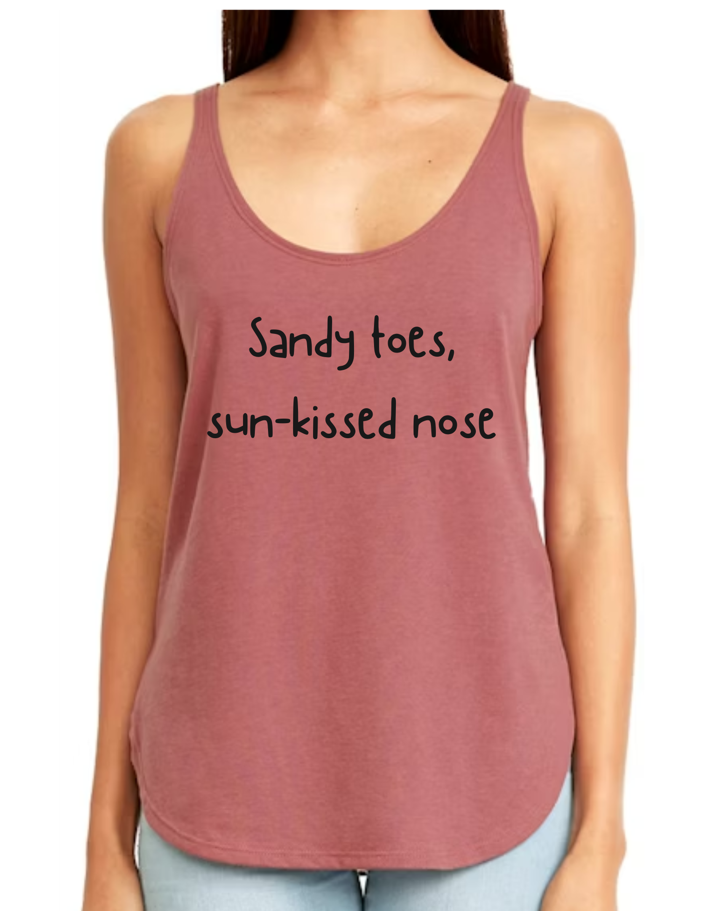 SANDY TOES, SUNKISSED NOSE