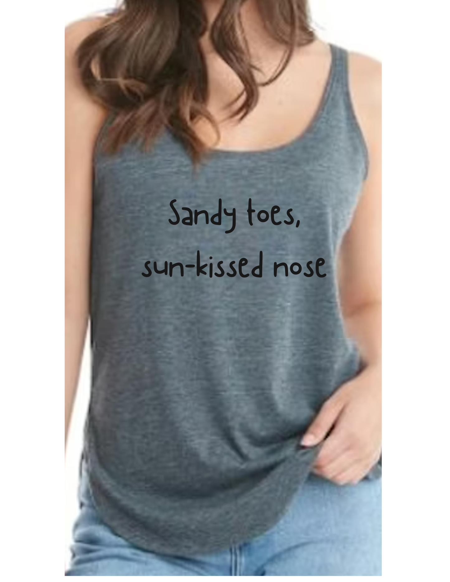 SANDY TOES, SUNKISSED NOSE