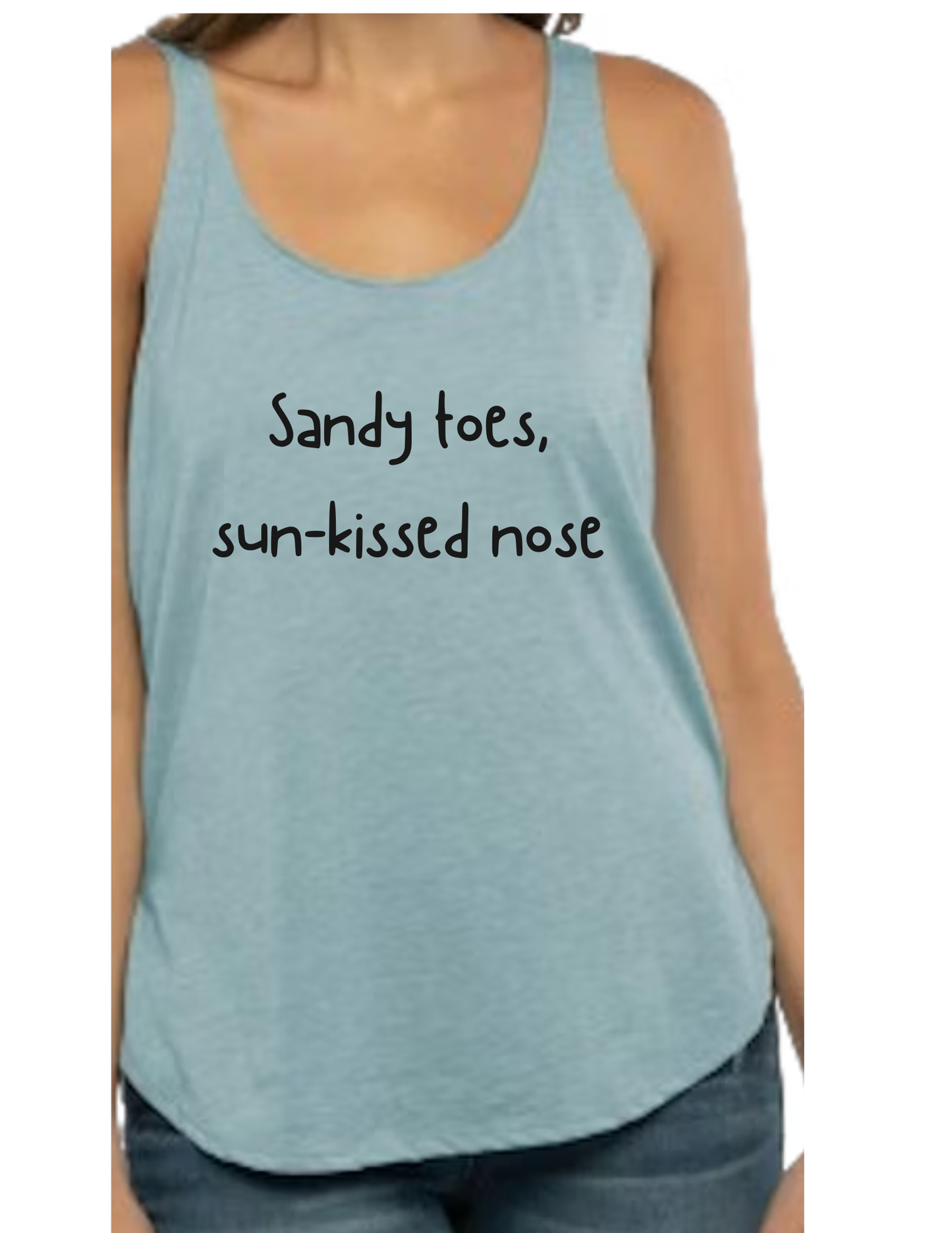 SANDY TOES, SUNKISSED NOSE
