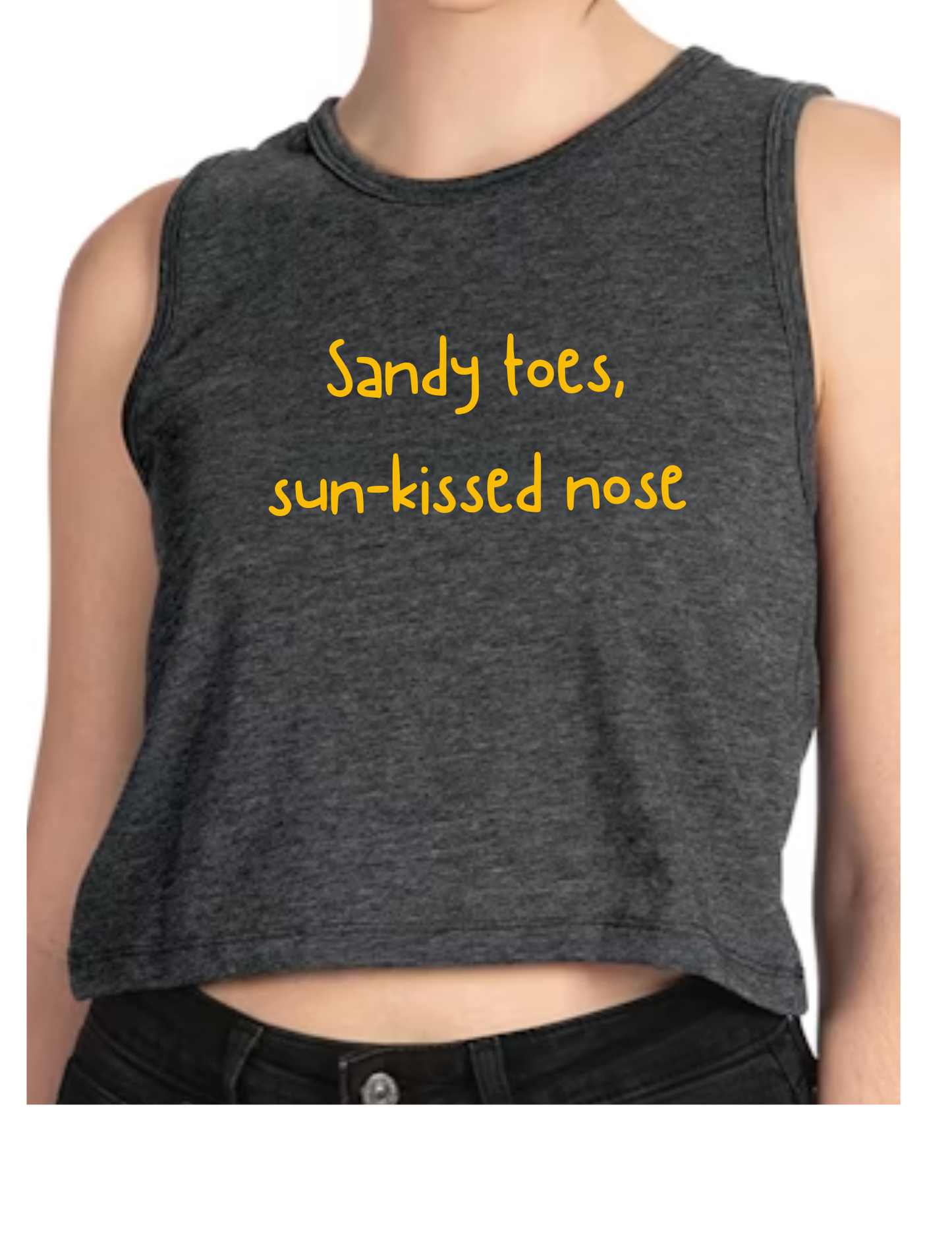 SANDY TOES, SUNKISSED NOSE