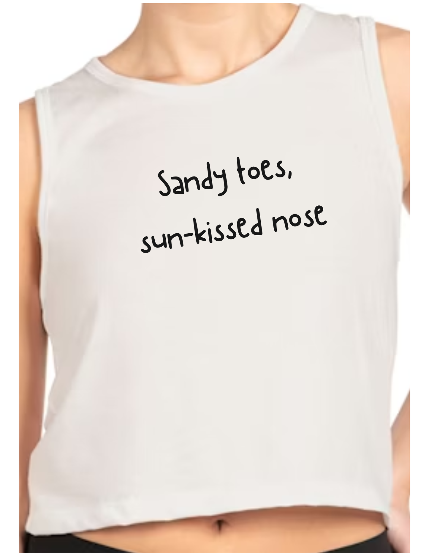 SANDY TOES, SUNKISSED NOSE